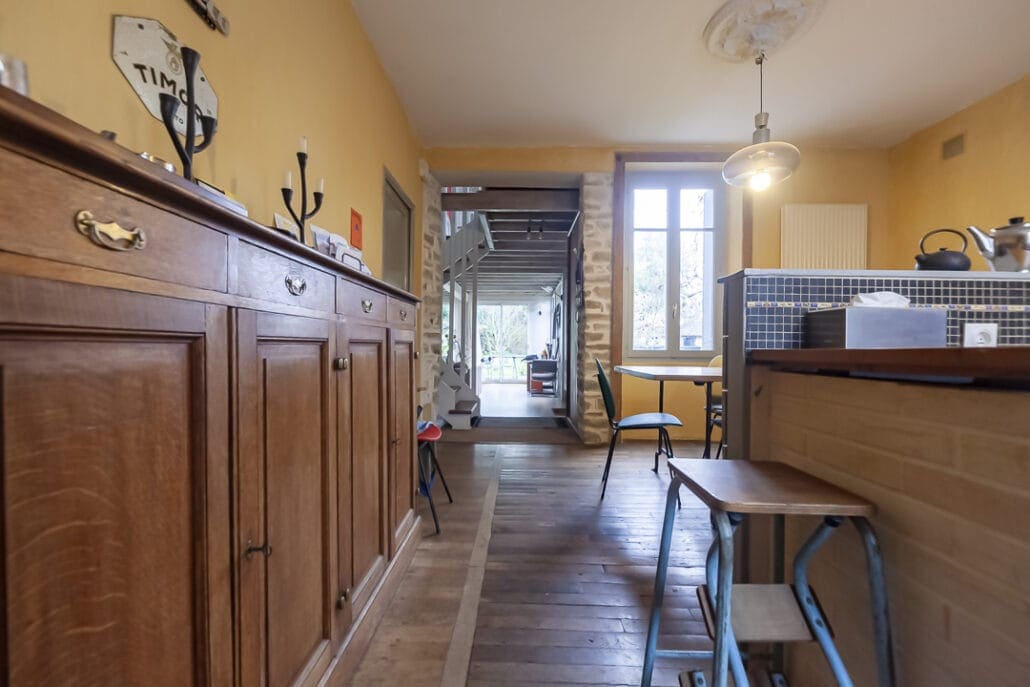 Cuisine am&eacute;nag&eacute;e - Photo immobilier Rennes