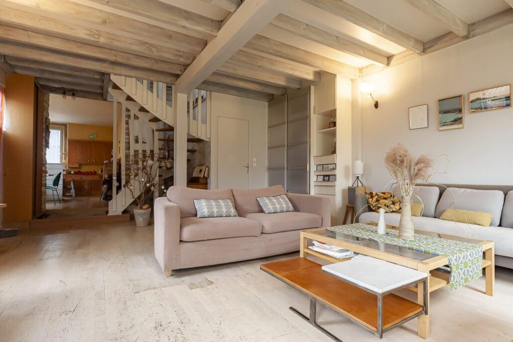 Salon terrasse - Photo immobili&egrave;re Rennes