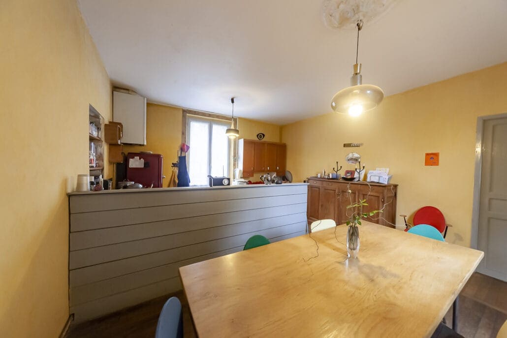 Cuisine r&eacute;nov&eacute;e - Photo immobilier Rennes