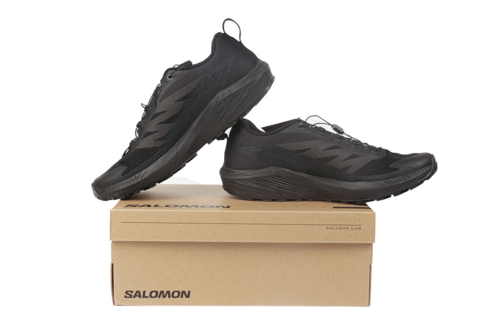 Baskets Salomon trail noir - Packshot Rennes