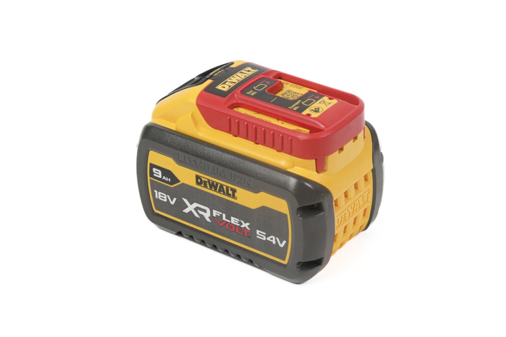 Batterie DeWalt - Packshot studio Rennes