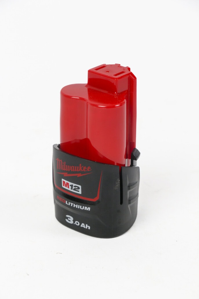 Batterie Milwaukee rouge - Photo produit