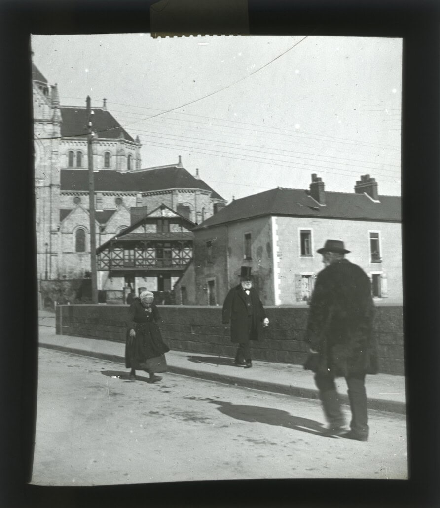 Archives &eacute;glise Vitr&eacute; avant - Photo ancienne