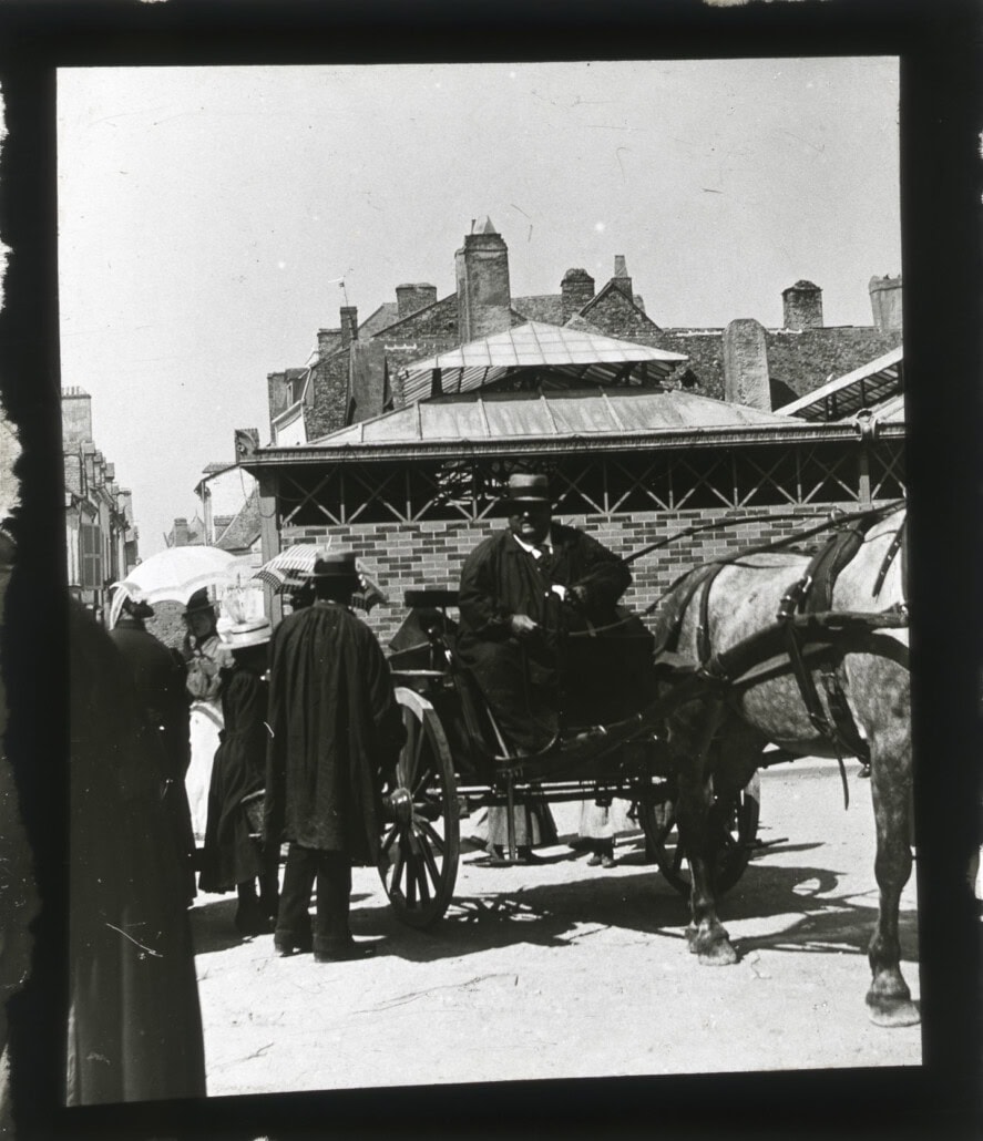 Archives halles Vitr&eacute; avant - Photo ancienne