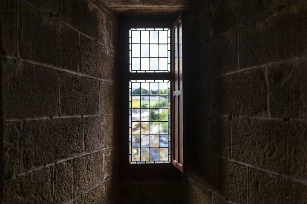 Fen&ecirc;tre int&eacute;rieur ch&acirc;teau - Photo patrimoine