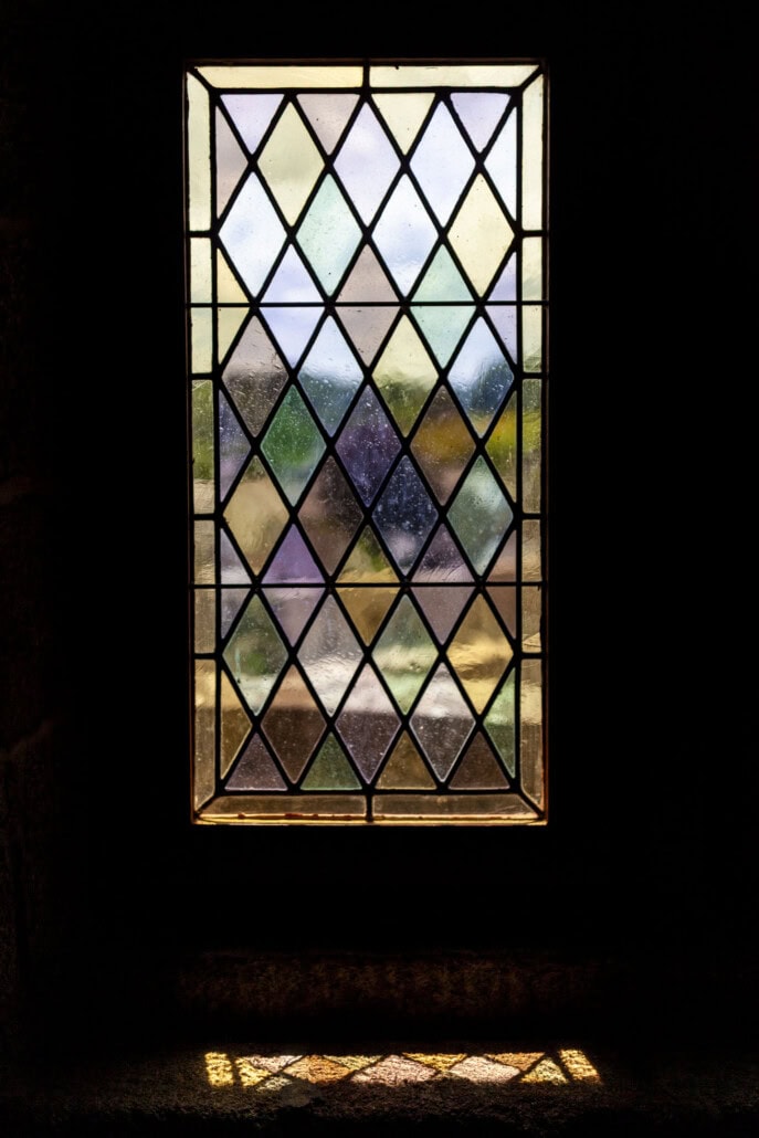 Vitrail int&eacute;rieur ch&acirc;teau - Foug&egrave;res